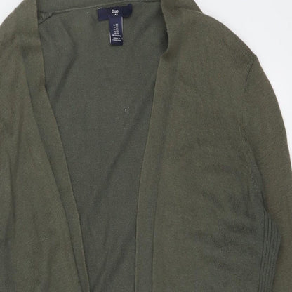 Womens UK Size XS Gap Green Cardigan Jumper