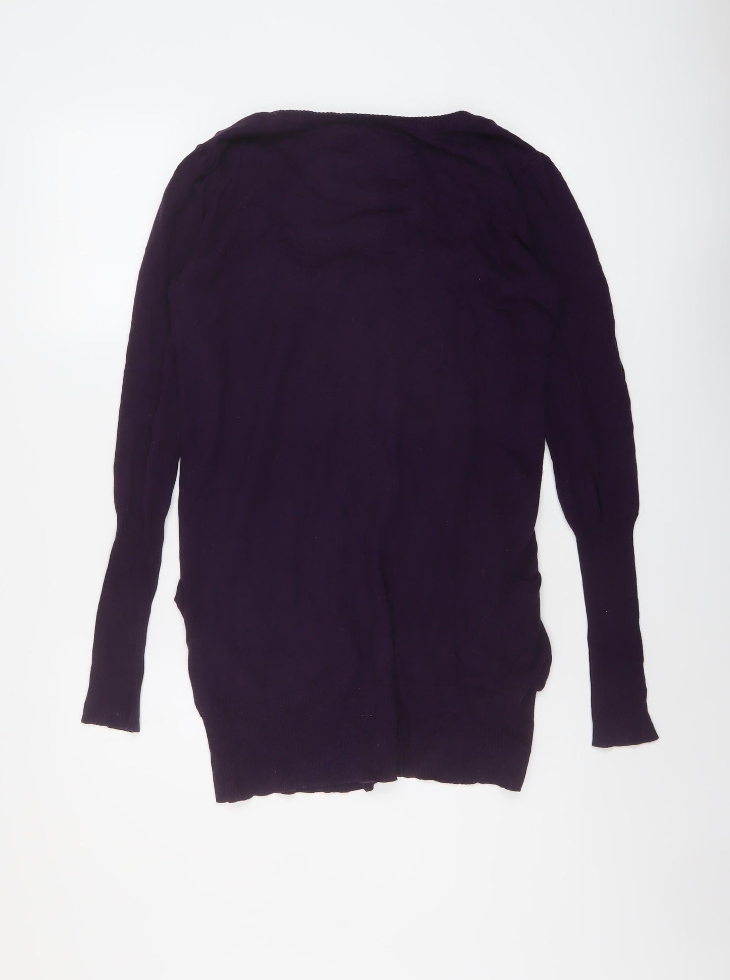 Womens UK Size 8 River Island Purple Cardigan Jumper