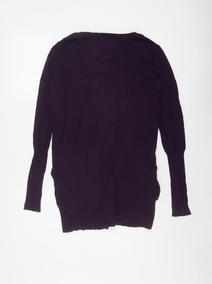 Womens UK Size 8 River Island Purple Cardigan Jumper
