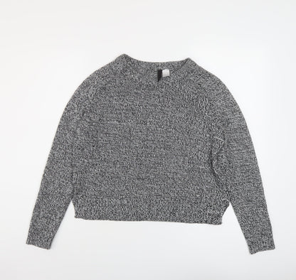 Womens UK Size S H&M Grey Pullover Jumper