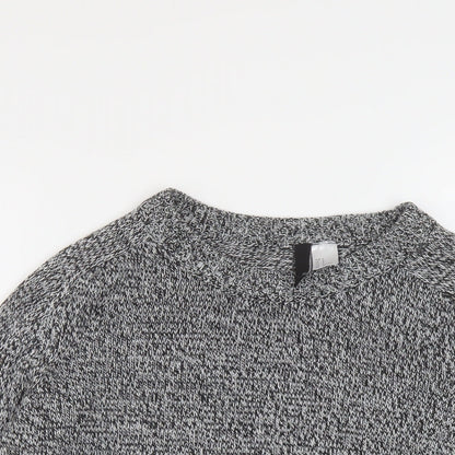 Womens UK Size S H&M Grey Pullover Jumper