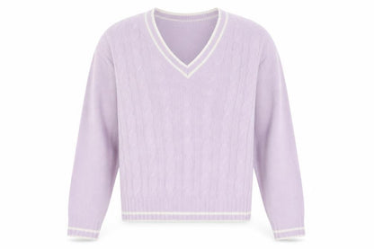 Mens UK Size L H&M Purple Pullover Jumper