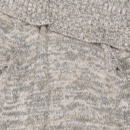 Womens UK Size L Gallery Pink Cardigan Jumper