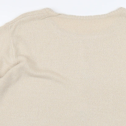 Womens UK Size 18 Berkertex Beige Pullover Jumper