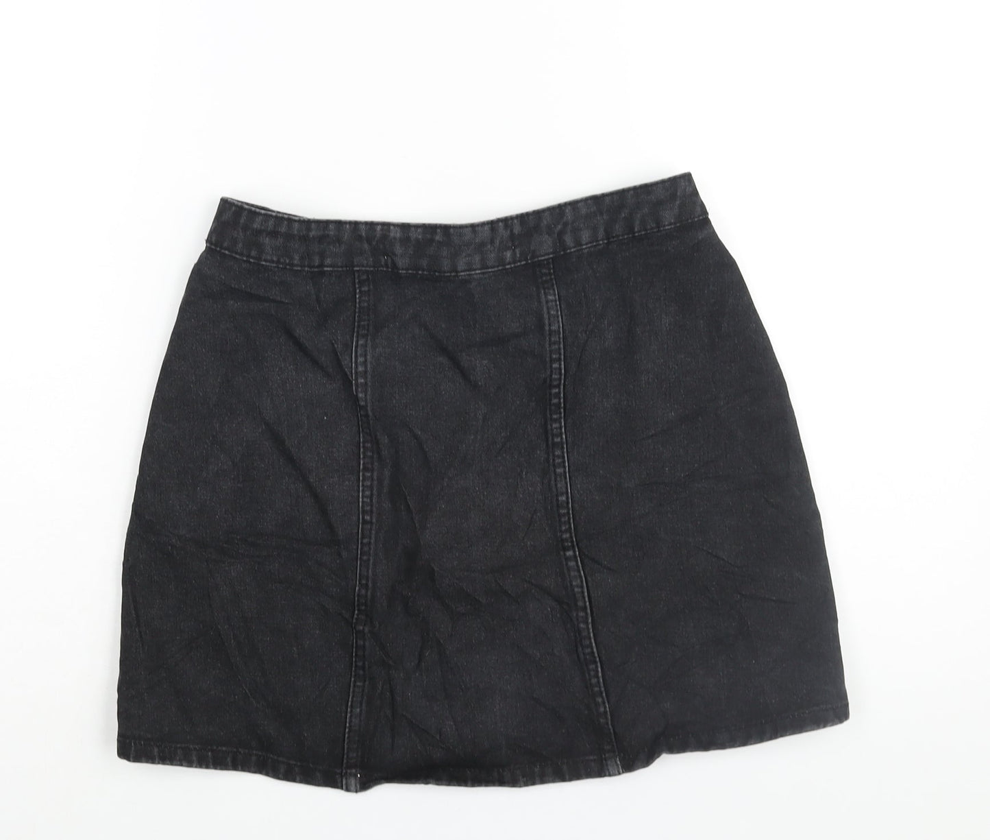 Womens UK Size 8 Denim & Co. A-Line Denim Skirt