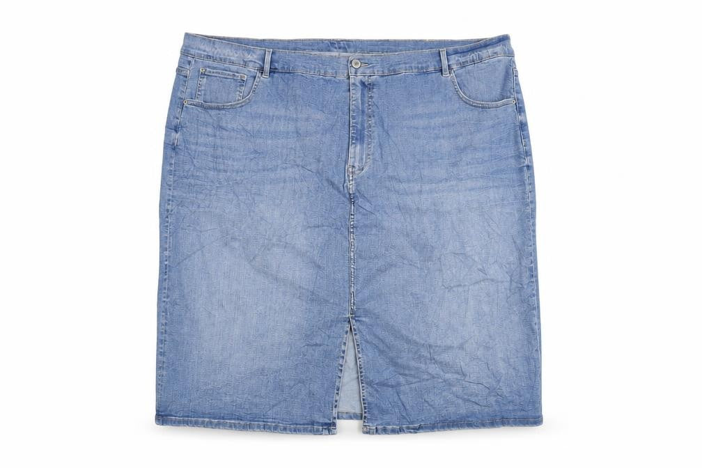Womens UK Size 30 Marks and Spencer Straight & Pencil Denim Skirt