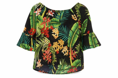 Womens UK Size 12 Roman Multicoloured Basic Blouse