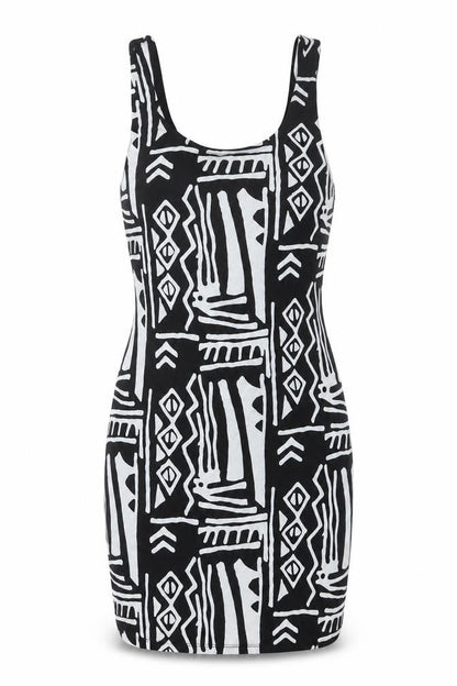 Silence + Noise Womens Black Geometric Polyester Mini Size S Scoop Neck Pullover