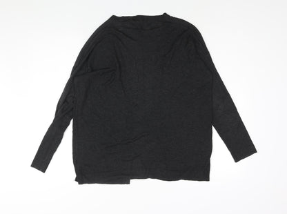 Womens UK Size S H&M Black Cardigan Jumper