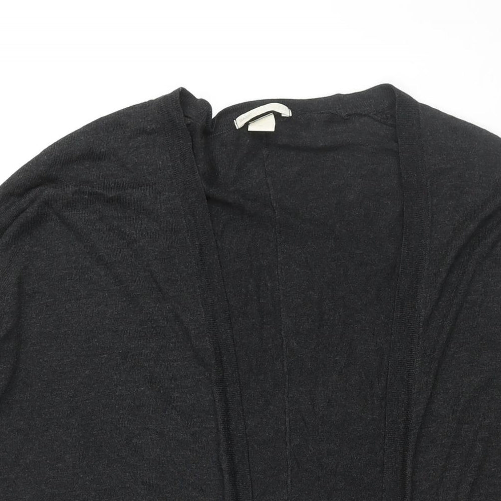 Womens UK Size S H&M Black Cardigan Jumper