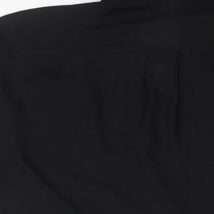Womens UK Size 8 ASOS Black Basic Blouse