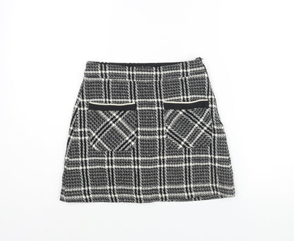Womens UK Size XS Zara A-Line  Skirt