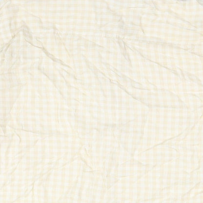 Womens UK Size 14 Marks and Spencer Beige Basic Button-Up