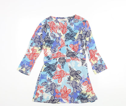 Womens UK Size 10 Per Una Multicoloured Basic Blouse
