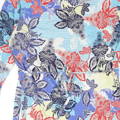Womens UK Size 10 Per Una Multicoloured Basic Blouse