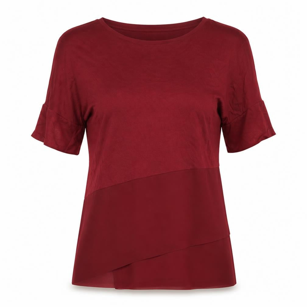 Womens UK Size 8 Phase Eight Red Basic Blouse