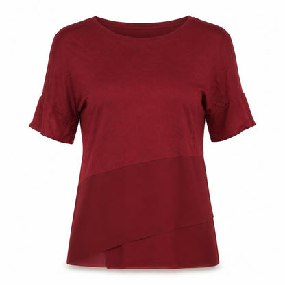 Womens UK Size 8 Phase Eight Red Basic Blouse