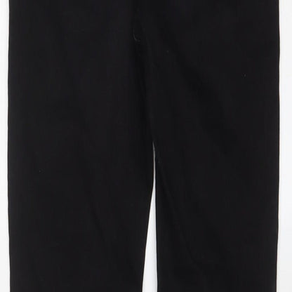 New Look Womens Black Cotton Skinny Jeans Size 10 L29 in Regular Zip - Pockets