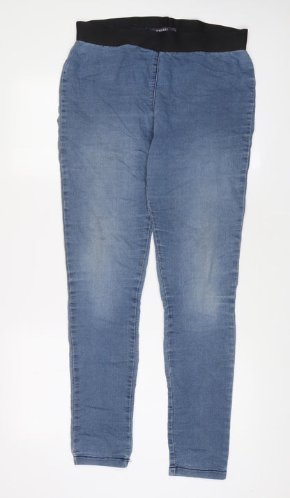 Womens UK Size 12 Marks and Spencer Regular Fit Jegging Blue Jeans