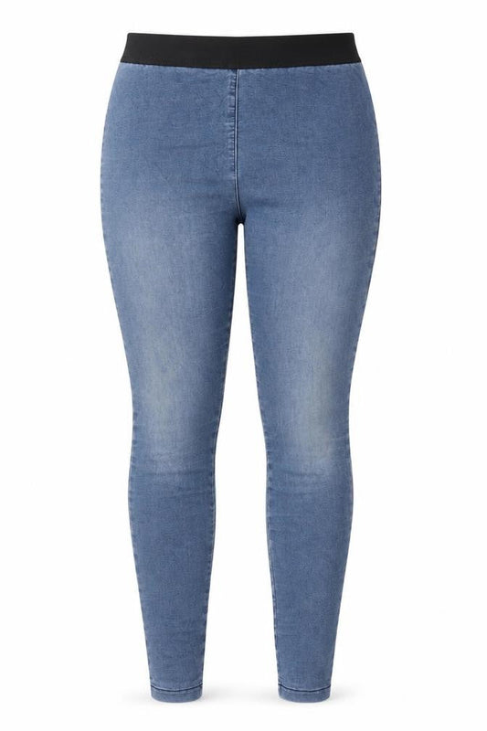 Womens UK Size 12 Marks and Spencer Regular Fit Jegging Blue Jeans