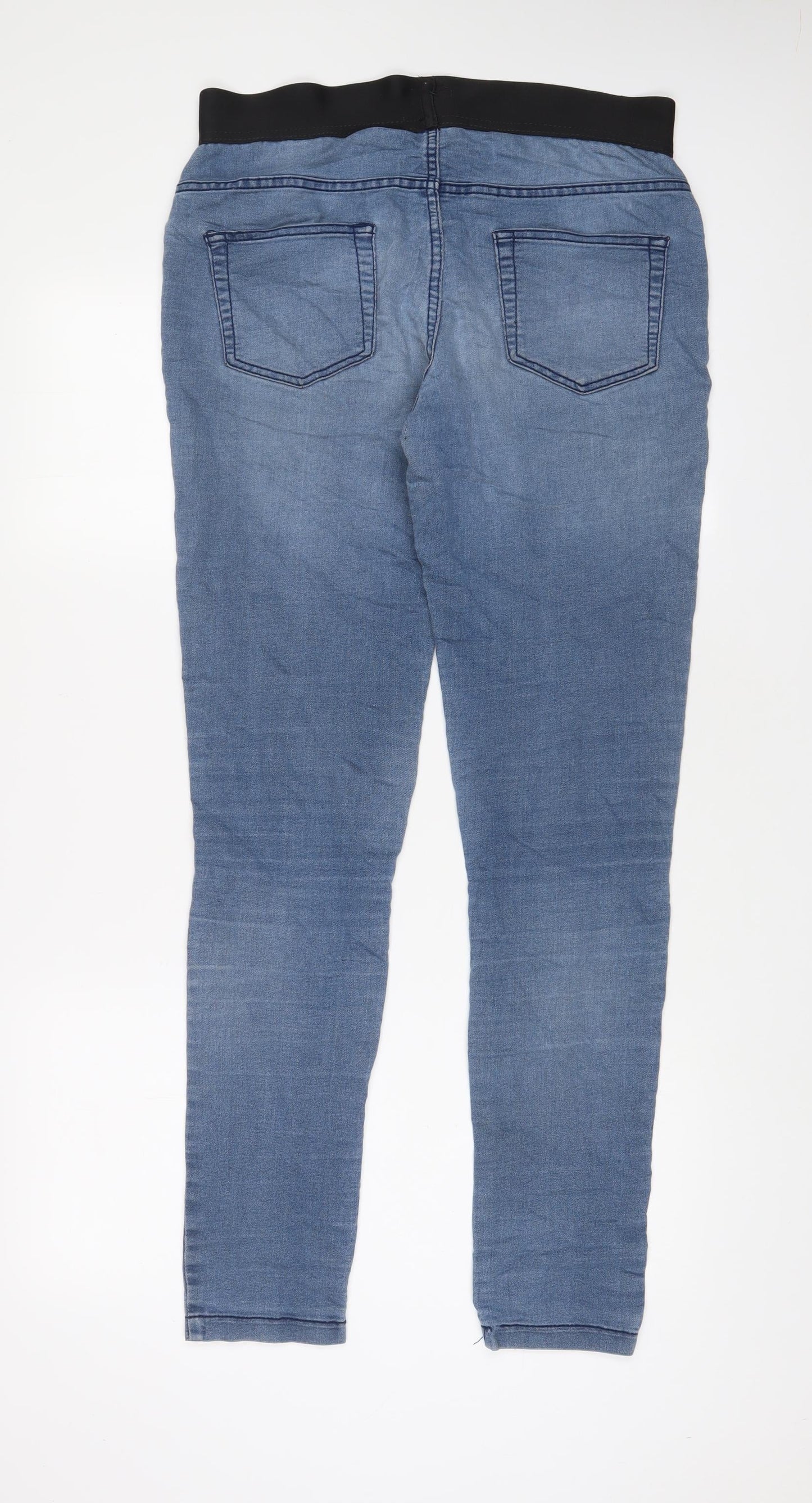 Womens UK Size 12 Marks and Spencer Regular Fit Jegging Blue Jeans