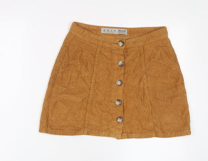 Womens UK Size 10 Denim & Co. A-Line Corduroy Skirt