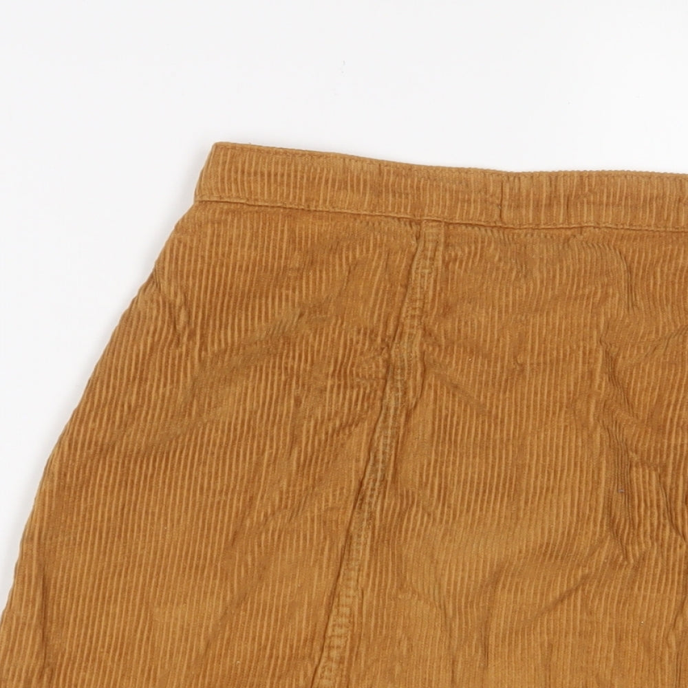 Womens UK Size 10 Denim & Co. A-Line Corduroy Skirt