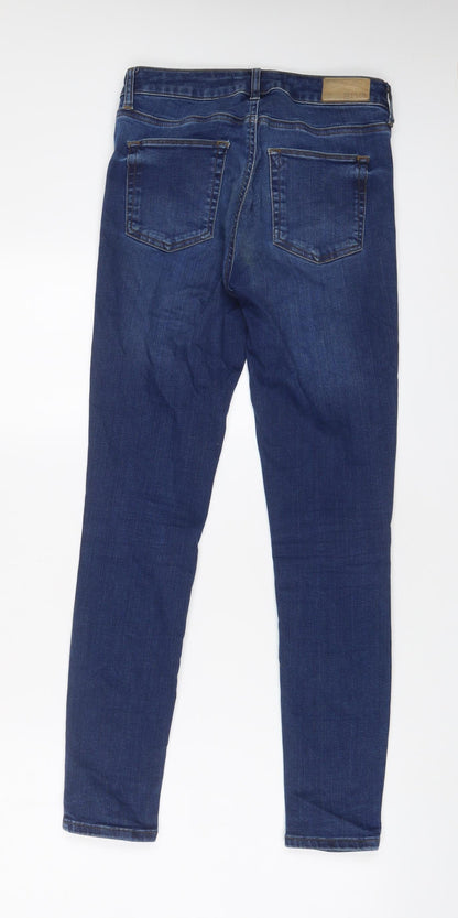 BDG Womens Blue Cotton Skinny Jeans Size 27 in L30 in Regular Zip