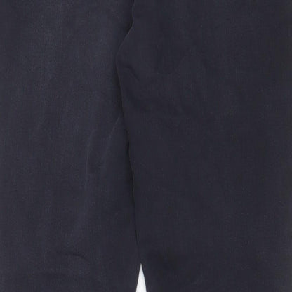 NEXT Womens Grey Cotton Skinny Jeans Size 12 L29 in Regular Zip