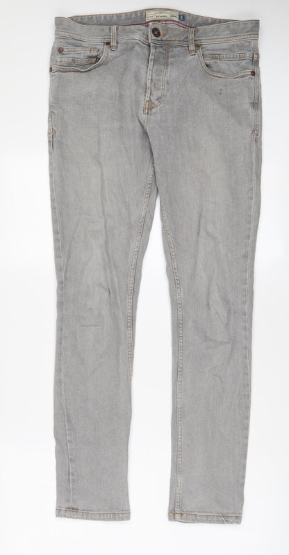 Mens UK Size 30 in NEXT Regular Fit Skinny Red Jeans