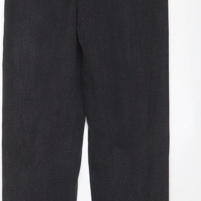 Denim & Co. Womens Grey Cotton Skinny Jeans Size 10 L28 in Regular Zip