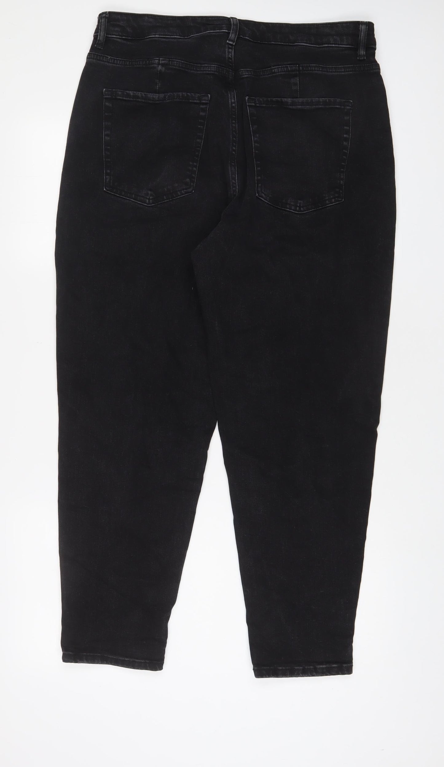 1884 Womens Black Cotton Tapered Jeans Size 32 in L27 in Regular Zip