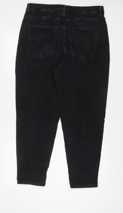1884 Womens Black Cotton Tapered Jeans Size 32 in L27 in Regular Zip