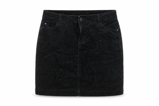 Womens UK Size 10 Indigo A-Line Corduroy Skirt