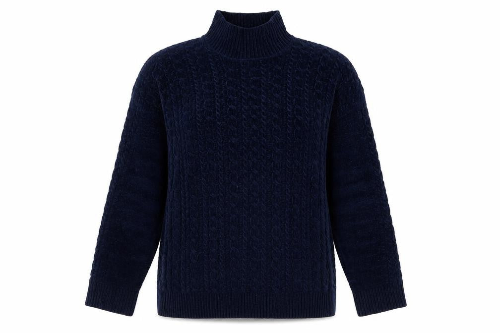 Womens UK Size M Adrienne Vittadini Blue Pullover Jumper