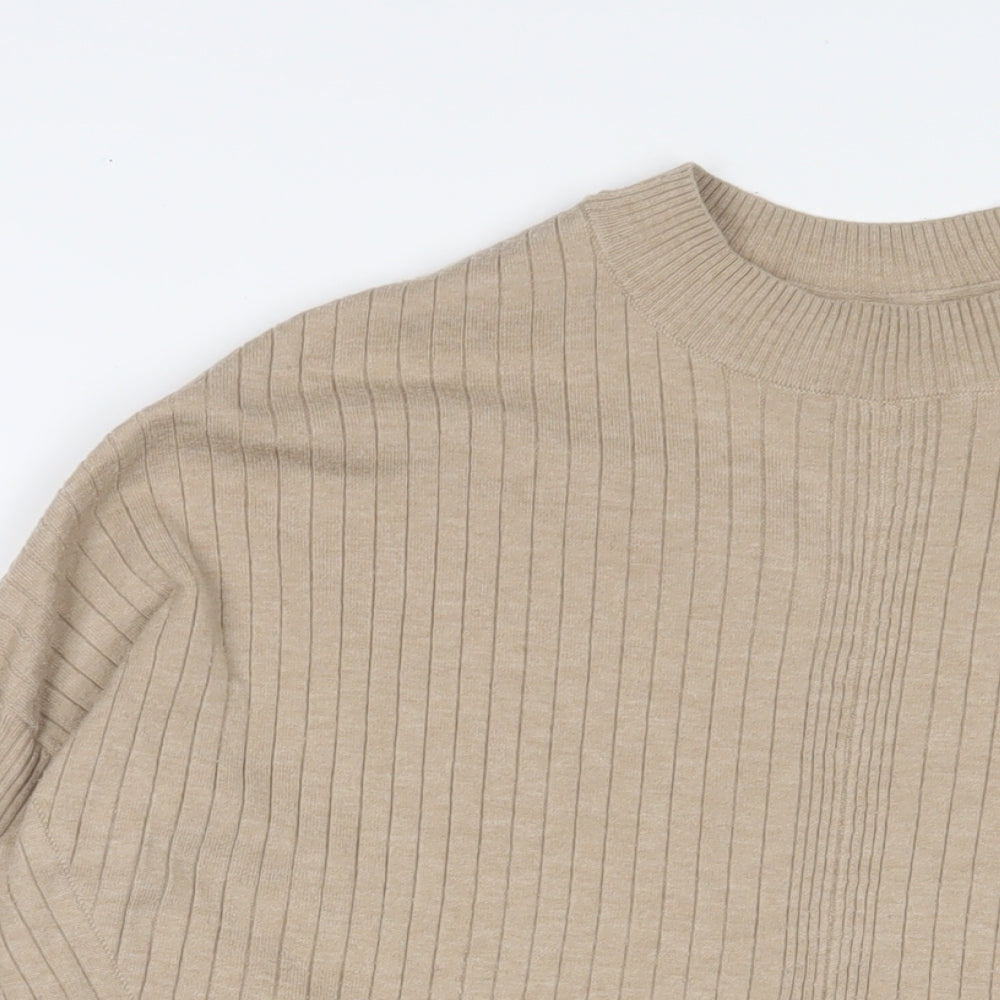 Womens UK Size M Principles Beige Pullover Jumper