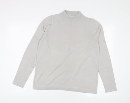 Womens UK Size 14 Marks and Spencer Grey Pullover Jumper