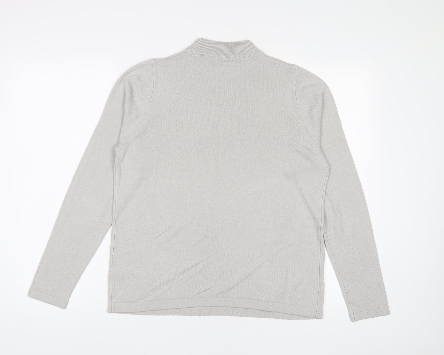 Womens UK Size 14 Marks and Spencer Grey Pullover Jumper