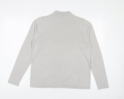 Womens UK Size 14 Marks and Spencer Grey Pullover Jumper
