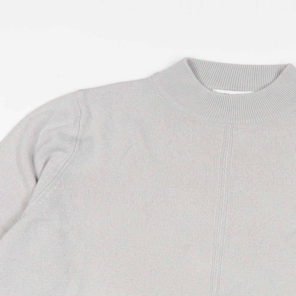 Womens UK Size 14 Marks and Spencer Grey Pullover Jumper