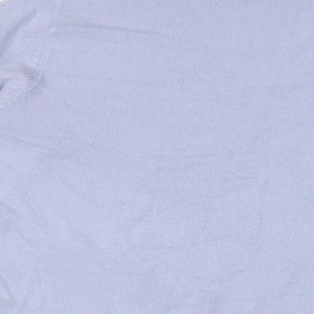 Womens UK Size 14 Marks and Spencer Blue Pullover Jumper