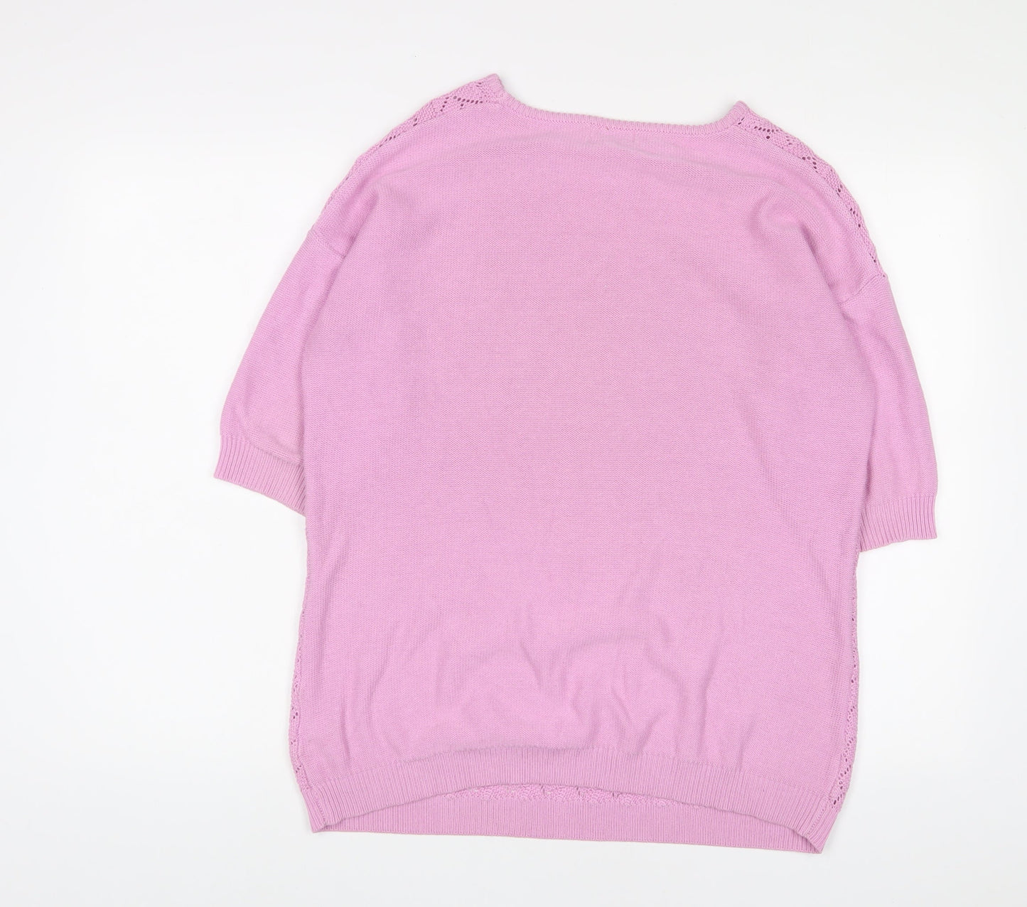 Womens UK Size 14 Damart Purple Pullover Jumper