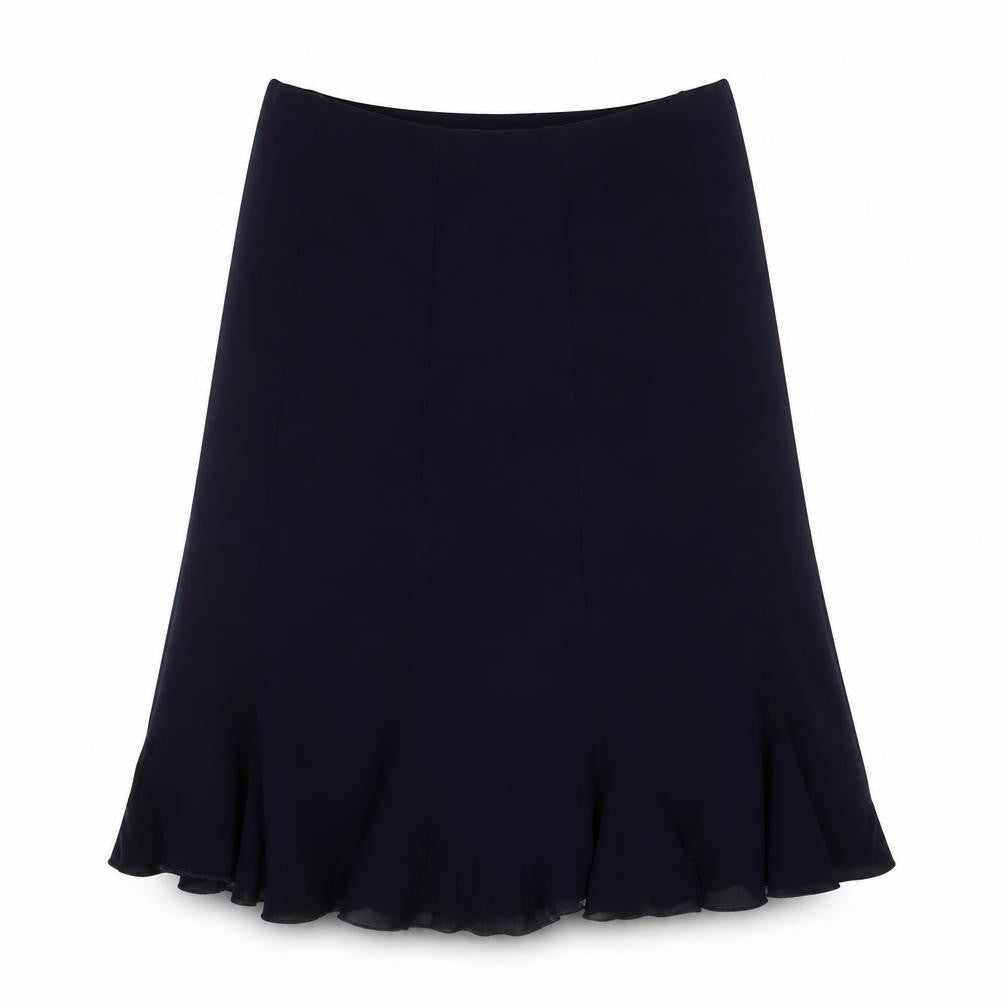 Womens UK Size L Saloos Trumpet Rayon Skirt