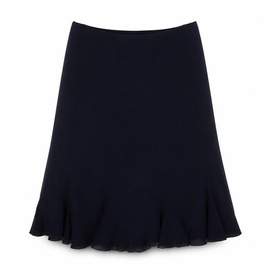 Womens UK Size L Saloos Trumpet Rayon Skirt