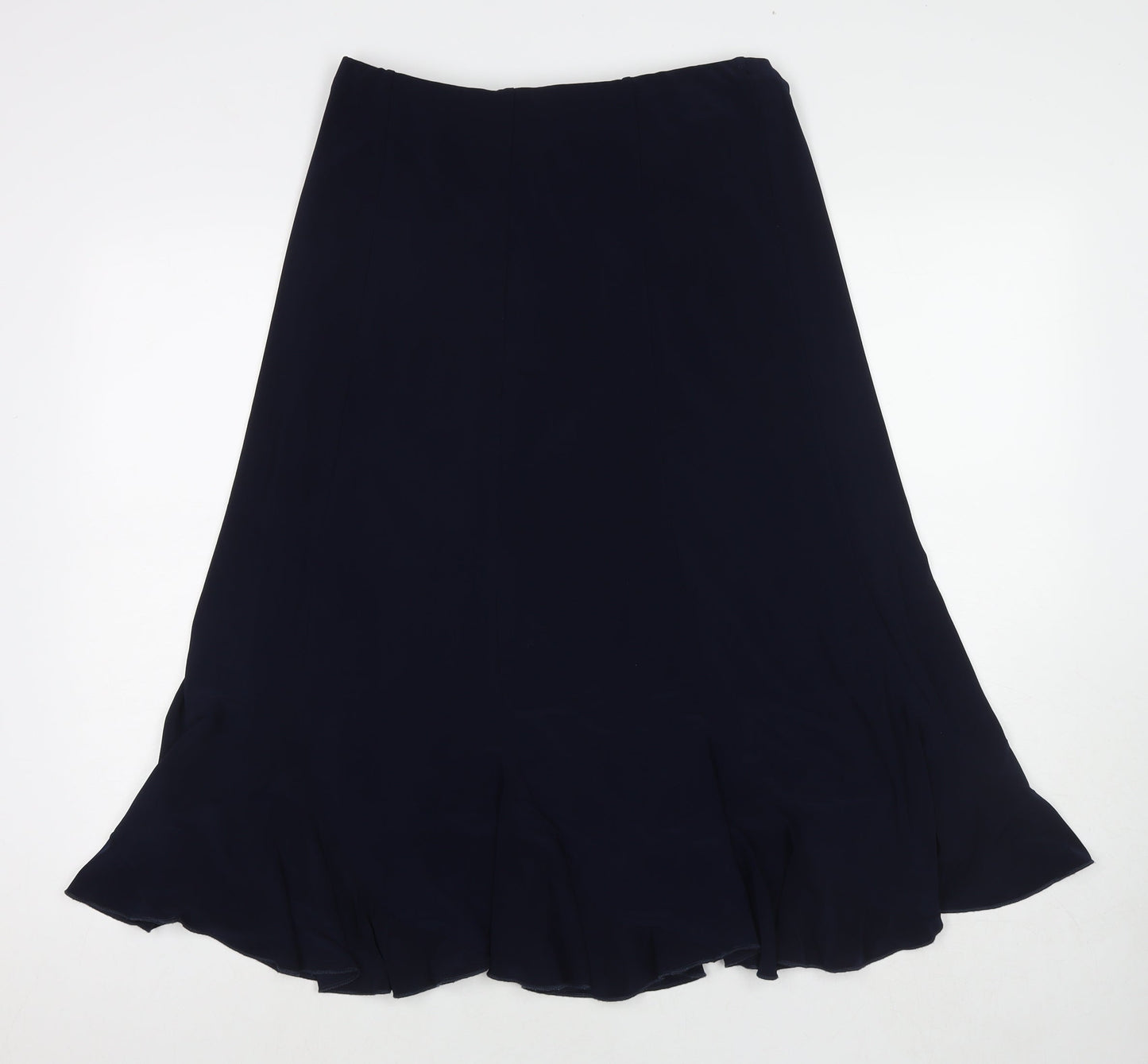 Womens UK Size L Saloos Trumpet Rayon Skirt