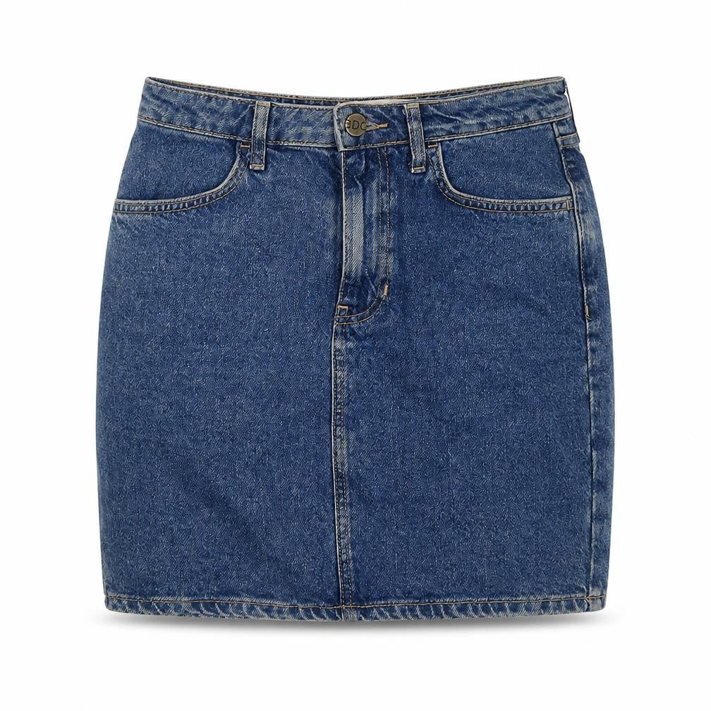 Womens UK Size S BDG Mini Denim Skirt