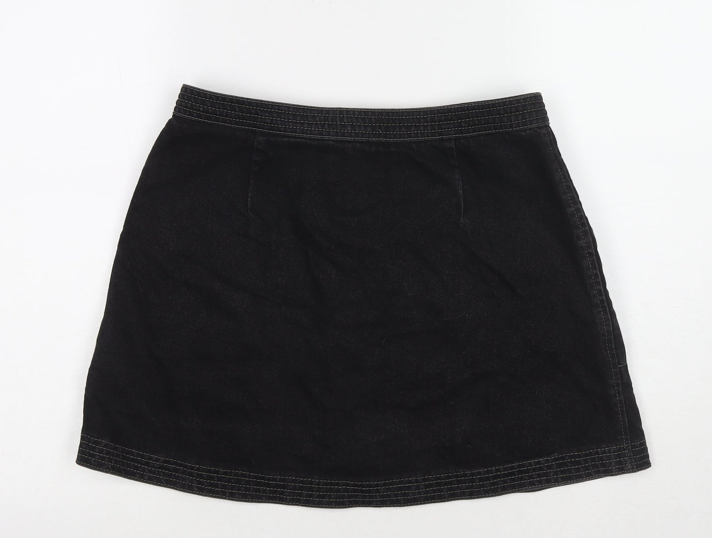Womens UK Size M Cooperative A-Line Denim Skirt