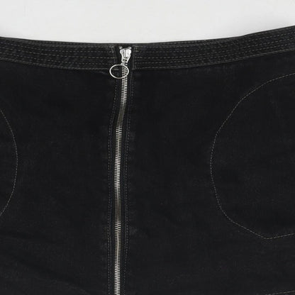 Womens UK Size M Cooperative A-Line Denim Skirt