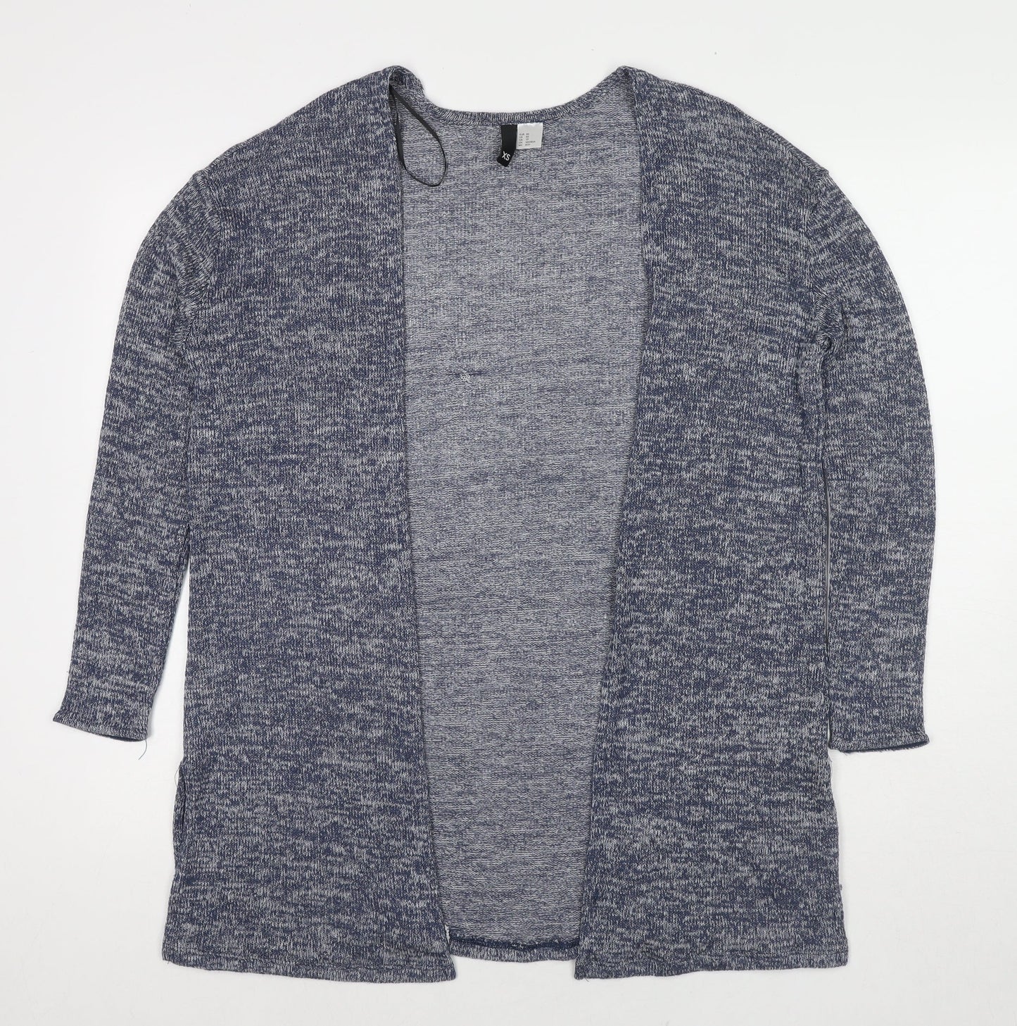 Womens UK Size XS Divided by H&M Blue Cardigan Jumper