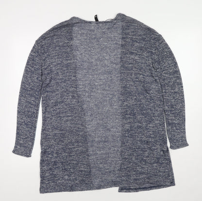 Womens UK Size XS Divided by H&M Blue Cardigan Jumper